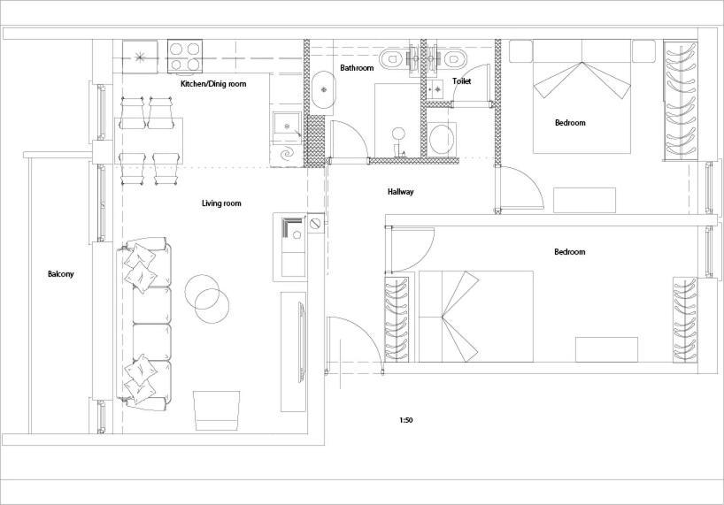 Apartment Vito Omis Exterior photo